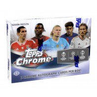 2023/24 Topps UEFA Club Competitions Chrome Soccer Breaker's Delight Box