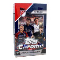 2023 Topps Chrome Major League Soccer Hobby 12 Box Case