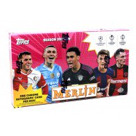 2023/24 Topps UEFA Club Competitions Merlin Chrome Soccer Hobby 12 Box Case