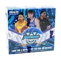 2024/25 Bowman University Chrome Basketball Sapphire Box
