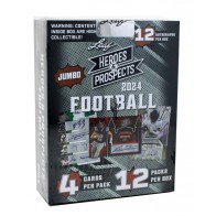 2024 Leaf Heroes & Prospects Football Jumbo Box