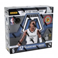 2024/25 Panini Mosaic Basketball International Hobby 12 Box Case