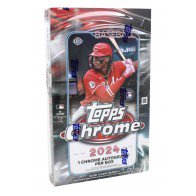 2024 Topps Chrome Baseball Hobby 12 Box Case