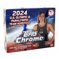 2024 Topps Chrome US Olympic & Paralympic Hopefuls Hobby Box