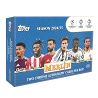 2024/25 Topps UEFA Club Competitions Merlin Chrome Soccer Breaker's Delight Box