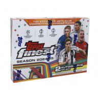 2024/25 Topps UEFA Club Competitions Finest Soccer Hobby 8 Box Case