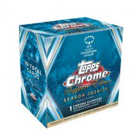 2024/25 Topps UEFA Women's Champions League Chrome Soccer Sapphire Edition Case