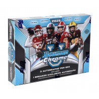 2025 Bowman Chrome University Football Breaker's Delight 10 Box Case