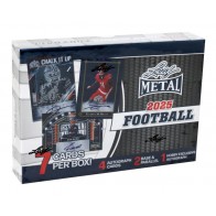 2025 Leaf Metal Football Hobby 12 Box Case