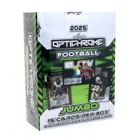 2025 Leaf Optichrome Football Jumbo 8 Box Case
