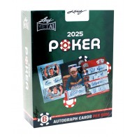 2025 Leaf Metal Poker 10 Box Case