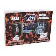 2025 Pro Set Metal Football Hobby Box