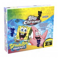 2025 Topps Chrome Spongebob Squarepants 25th Anniversary Hobby 12 Box Case