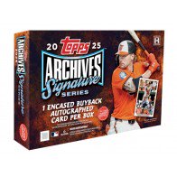 2025 Topps Archives Signature Series Active Player Edition Baseball Hobby Box
