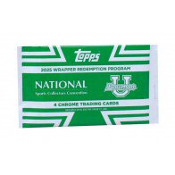 2025 Topps Bowman University Football National Convention Chrome Silver Pack