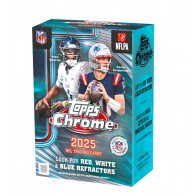 2025 Topps Chrome Football Blaster Box