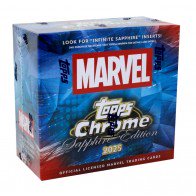 2025 Topps Marvel Chrome Sapphire Edition Box