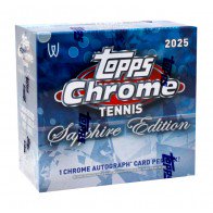 2025 Topps Chrome Tennis Sapphire Edition Box