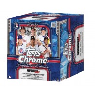 2025 Topps Chrome Update Series Baseball Sapphire Edition 10 Box Case