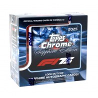 2025 Topps Chrome Formula 1 Racing Sapphire Edition 10 Box Case