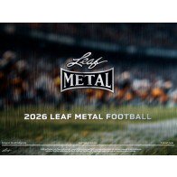 2026 Leaf Metal Football Jumbo Box
