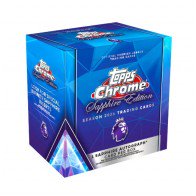 2026 Topps Chrome Premier League Soccer Sapphire Edition 10 Box Case