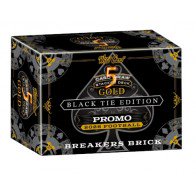 2026 Wild Card Five Card Draw Stacked Deck Gold Football Black Tie Edition Breaker's Brick Box