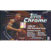 1998/99 Topps Chrome Basketball Hobby Box