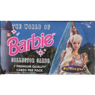 The World of Barbie (Tempo) Trading Cards 50 Pack Lot