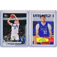 2025/26 Topps Cooper Flagg 2-Card Rookie Lot