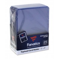 Fanatics 35pt 3x4 Top Loader - 25 Count - 40 Pack Case