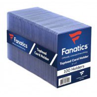 Fanatics 35pt 3x4 Top Loader - 100 Count - 10 Pack Case