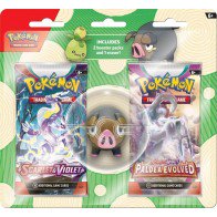 Pokemon 2023 Back to School Eraser Blister Pack - 12 Pack Box