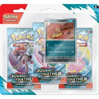Pokemon Scarlet & Violet Journey Together 3-Pack Blister Pack - 24 Pack Box