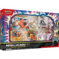 Pokemon Mega Lucario EX Figure Collection 6 Box Case