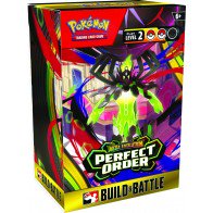 Pokemon Mega Evolution Perfect Order Build & Battle Deck - 6 Display Case