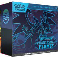 Pokemon Mega Evolution Phantasmal Flames Elite Trainer 10 Box Case