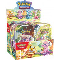 Pokemon Scarlet & Violet Prismatic Evolutions Mini Tin - 32 Tin Case