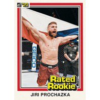 2021 Panini Instant Donruss Rated Rookie Retro UFC Set