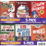 Topps Wacky Packages Cereal #7 C1-C6 - 2 Box Lot 