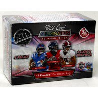 2021 Wild Card Alumination NIL Football Blaster Box