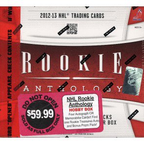 2012/13 Panini Rookie Anthology Hockey Hobby Box