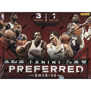 2013/14 Panini Preferred Basketball Hobby 10 Box Case