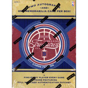 2013/14 Panini Timeless Treasures Basketball Hobby 20 Box Case