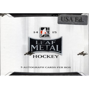 2014/15 Leaf Metal Hockey Hobby Box