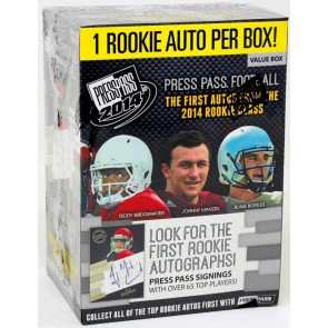 2014 Press Pass Football Blaster Box