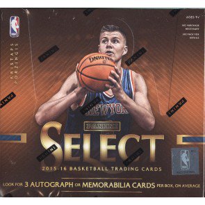 2015/16 Panini Select Basketball Hobby 12 Box Case