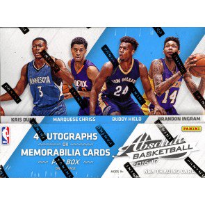 2016/17 Panini Absolute Basketball Hobby 10 Box Case