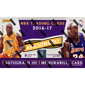 2016/17 Panini Aficionado Basketball Hobby Box
