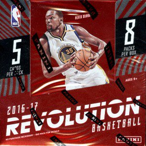 2016/17 Panini Revolution Basketball Hobby 8 Box Case